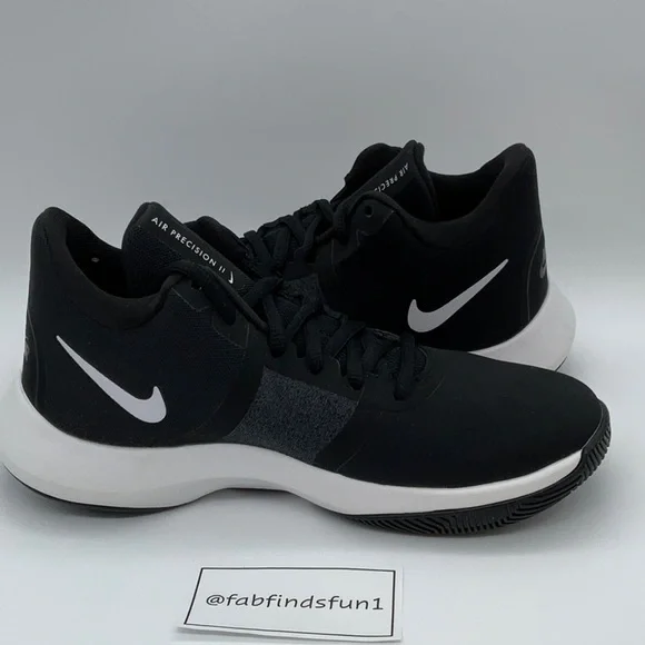 Nike Air Precision II NBK Black/white - Picture 6 of 8